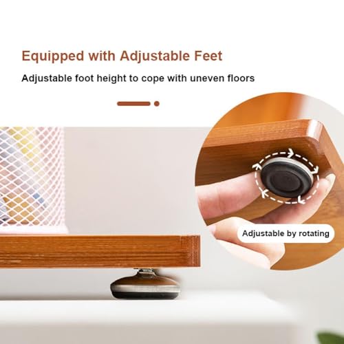 Bamboo Bookshelf – Multi-Tier Floor Shelf for Small Spaces, Modern Corner Storage Rack for Home or Office