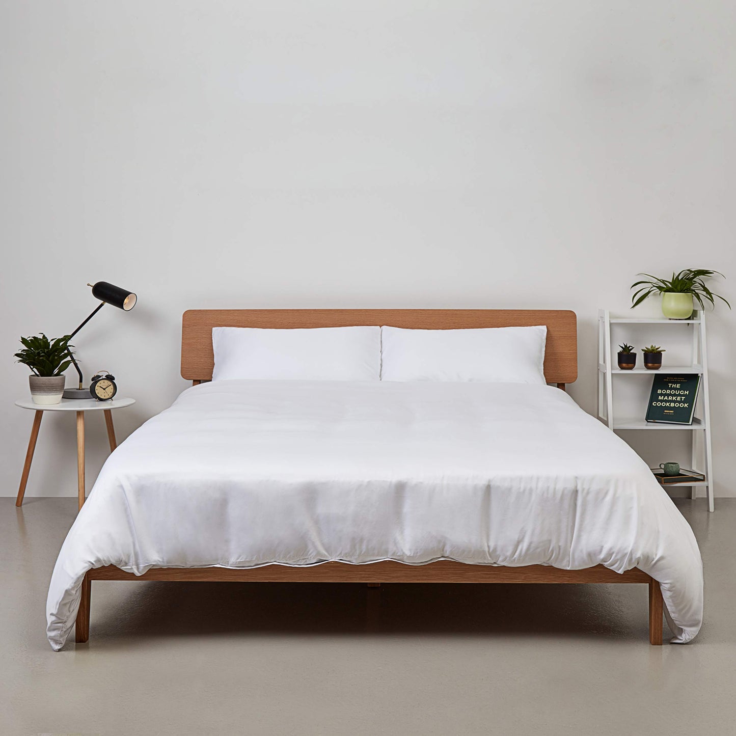 Panda London Bamboo Bedding Set – Hypoallergenic, Breathable & Eco-Friendly Full Bedding Collection in Pure White