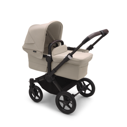 Bugaboo Donkey 5 Mono Complete & Free Bugaboo Giraffe Baby Rocker - Black/Taupe