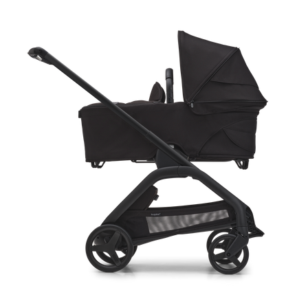Bugaboo Dragonfly Ultimate Bundle & Free Bugaboo Giraffe Baby Rocker - Black/Midnight Black