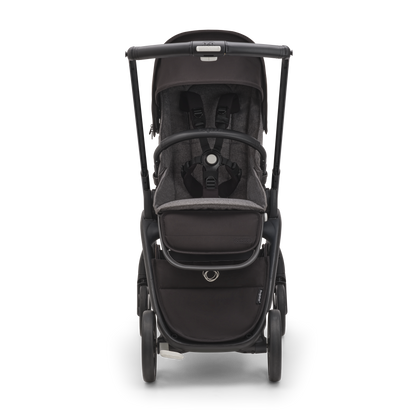 Bugaboo Dragonfly Ultimate Bundle & Free Bugaboo Giraffe Baby Rocker - Black/Midnight Black