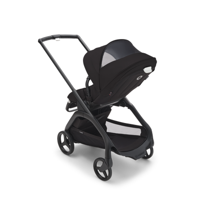 Bugaboo Dragonfly Ultimate Bundle & Free Bugaboo Giraffe Baby Rocker - Black/Midnight Black