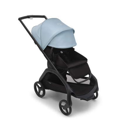 Bugaboo Dragonfly Ultimate Bundle & Free Bugaboo Giraffe Baby Rocker - Black/Skyline Blue