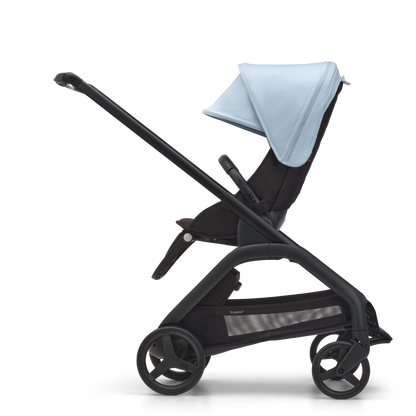 Bugaboo Dragonfly Ultimate Bundle & Free Bugaboo Giraffe Baby Rocker - Black/Skyline Blue