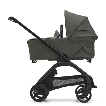 Bugaboo Dragonfly Ultimate Bundle & Free Bugaboo Giraffe Baby Rocker - Black/Forest Green