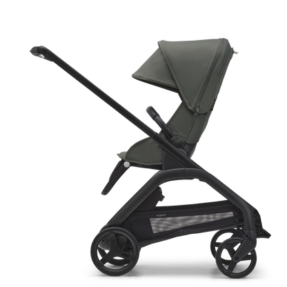 Bugaboo Dragonfly Complete Bundle & Free Bugaboo Giraffe Baby Rocker - Black/Forest Green