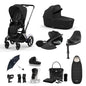 Cybex e-Priam Bundle - Sepia Black