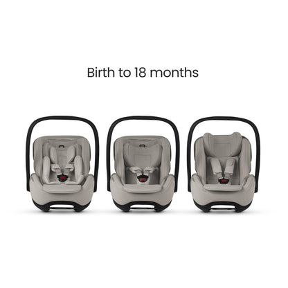 Silver Cross Glide Plus 360 Infant Car Seat - Natural Taupe