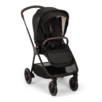 Nuna TRIV next Stroller and Lytl Carrycot - Caviar