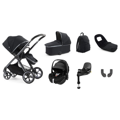 Babystyle Oyster 4 Luxury Pebble 360 Pro2 Bundle - Carbonite