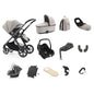 Babystyle Oyster 4 Ultimate Cabriofix Bundle - Stone