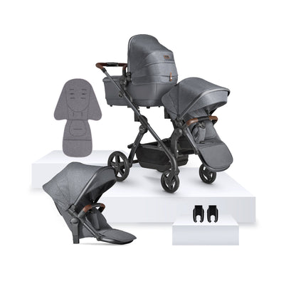 Silver Cross Wave 3 Pushchair - Lunar