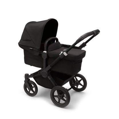 Bugaboo Donkey 5 Mono Complete & Free Bugaboo Giraffe Baby Rocker - Black/Midnight Black