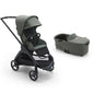 Bugaboo Dragonfly Pushchair & Free Bugaboo Giraffe Baby Rocker - Black/Forest Green