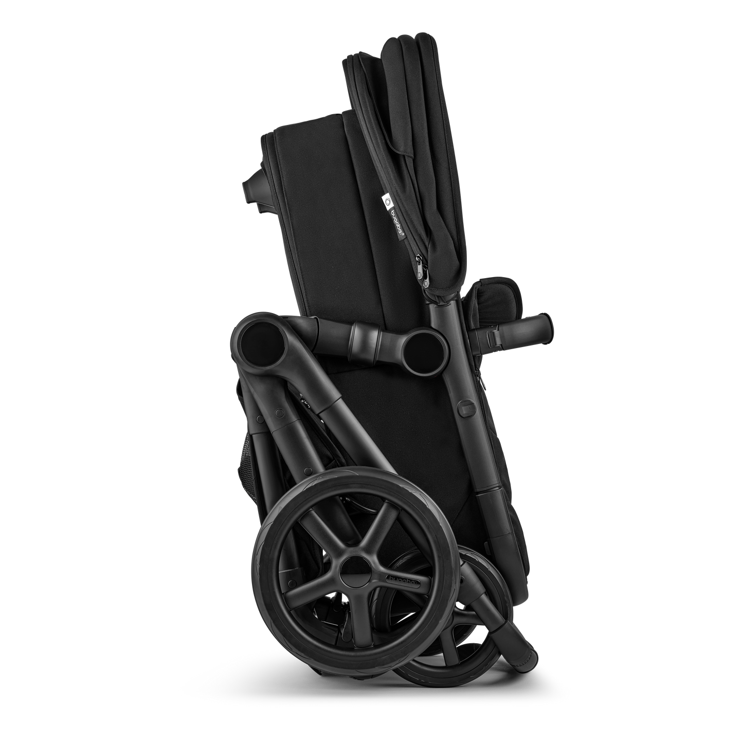 Bugaboo Fox 5 Renew Complete Pushchair Bundle & Free Bugaboo Giraffe Baby Rocker - Black/Dark Cherry