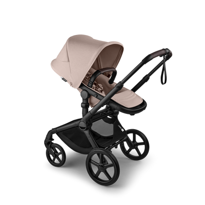 Bugaboo Fox 5 Renew Complete & Free Bugaboo Giraffe Baby Rocker - Black/Desert Taupe Melange