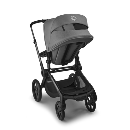 Bugaboo Fox 5 Renew Complete & Free Bugaboo Giraffe Baby Rocker - Graphite/Moon-Grey