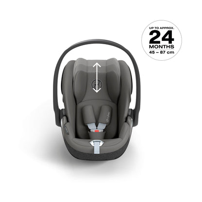 Cybex Cloud T i-Size Car Seat & Base T Isofix Base - Mirage Grey
