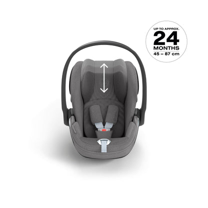 Cybex Cloud T i-Size Plus Car Seat & Base T Isofix Base - Mirage Grey