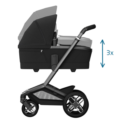 Maxi-Cosi FAME Pushchair & Carrycot - Twillic Black